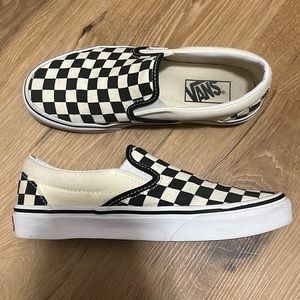 Classic Checkerboard Slip-On Vans